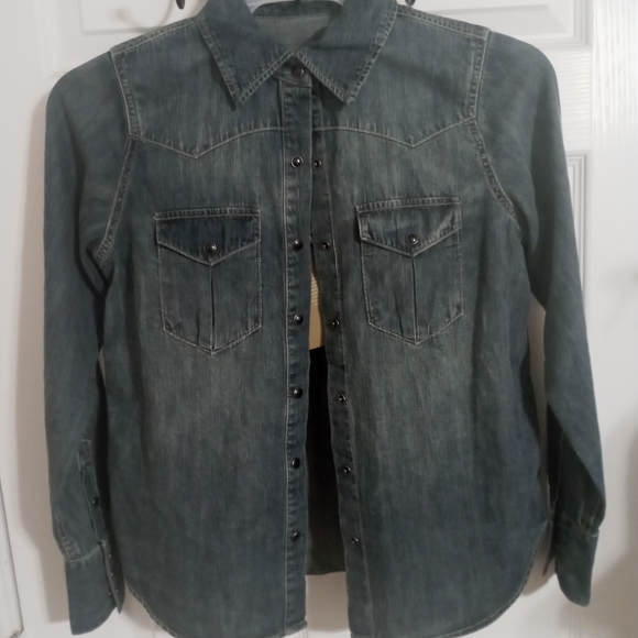 Nili Lotan Tops - Denim shirt